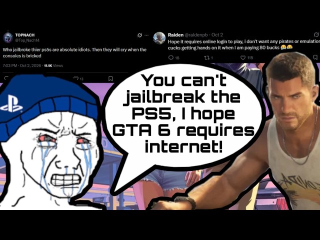 PS5 And GTA 6 Fanboys RAGE At The PS5 Jailbreak