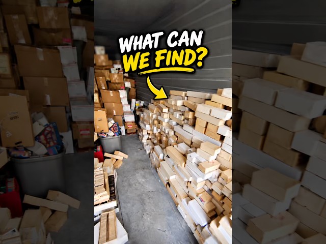 What’s inside this STORAGE UNIT? Part 1 (# #sportscards)