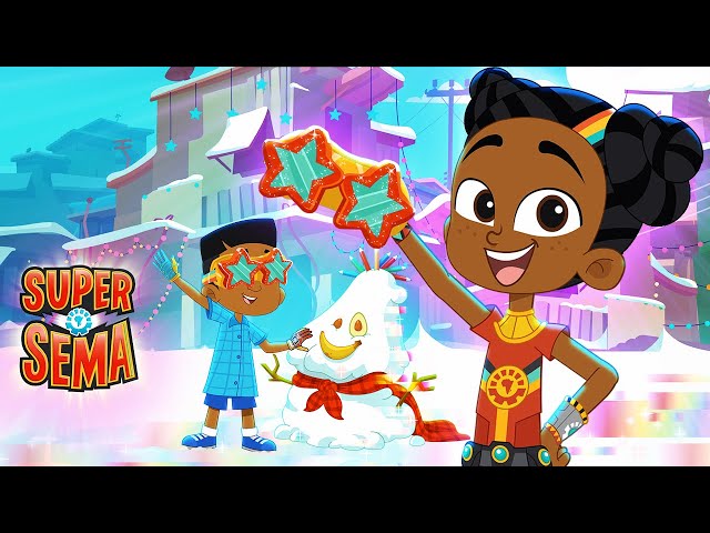 LET IT SNOW ❄️ Super Sema | cartoons for kids