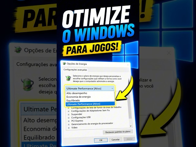 PC LENTO? Como Otimizar o WINDOWS para JOGOS!