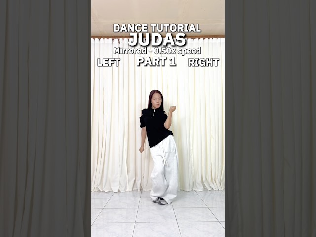 JUDAS dance tutorial slow version 1MILLION dance trend