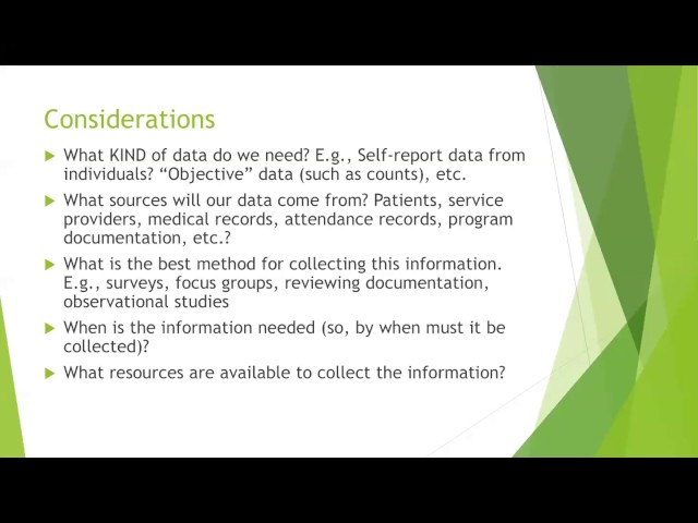 Program Evaluation Overview