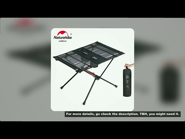 Naturehike Camping Table Folding Ultralight Portable Temporary Furniture Tourist Outdoor Foldable Pi