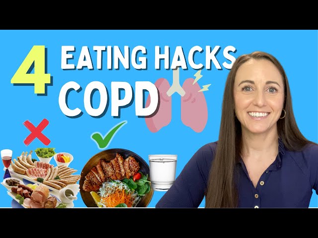COPD Nutrition Tips || 4 Eating Hacks for Easier Breathing. Food as Medicine
