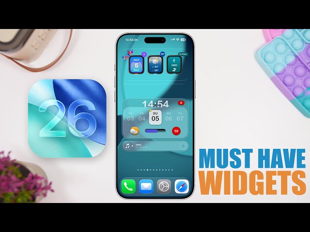 Best iOS 26 WIDGETS - You Must Have !