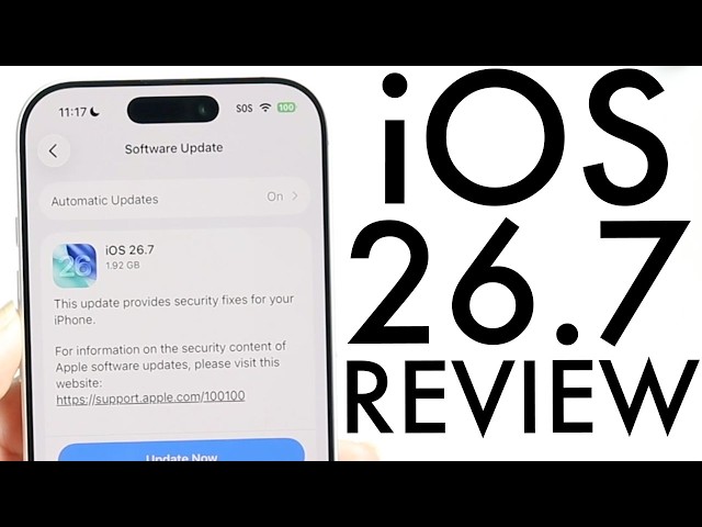 iOS 26.7 Review! (New Features, Changes & More)