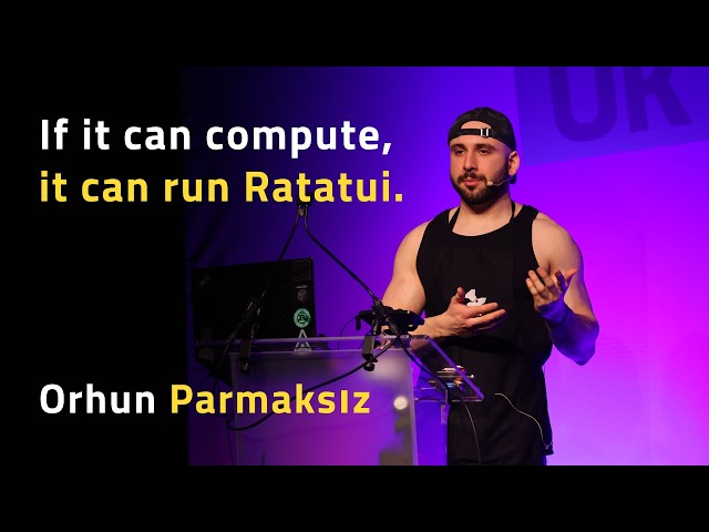 If it can compute, it can run Ratatui - Orhun Parmaksız