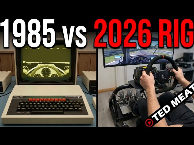 I Hooked a 1985 BBC Micro Game to a Modern Sim Rig!
