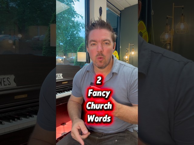 2 Fancy Church Words You Need to Know | Wednesday Word