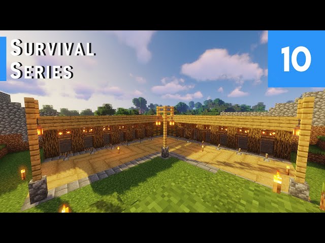 Minecraft: Survival Series #10 - Villager Trading Hall