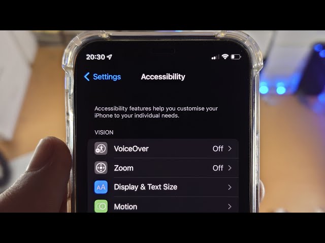 How To Turn On Accessibility on iPhone!