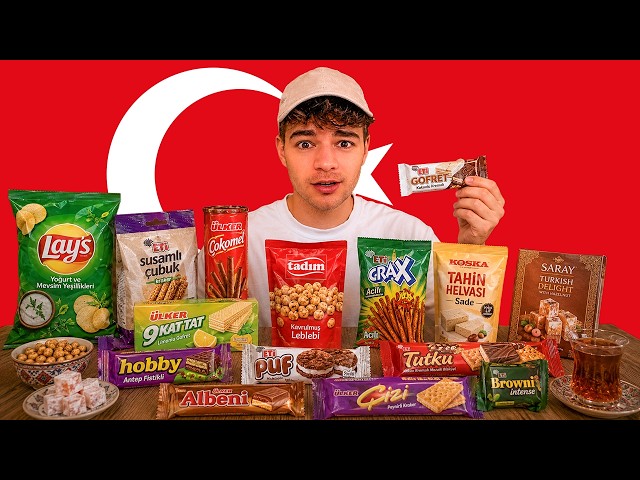 Turkish Snack Mukbang