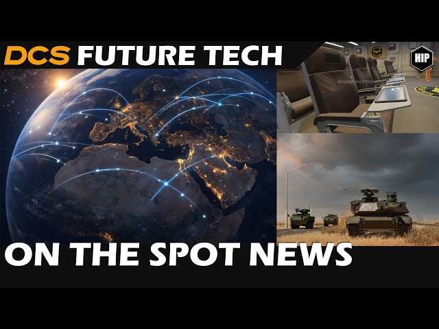 DCS Future Tech | SuperCarrier Briefing Room | Dynamic Campaign Combined Arms 2.0