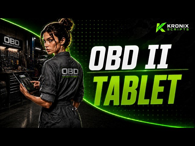 🚗 The Most Advanced OBD II  Tablet Script for FiveM in 2026 (Full Showcase)