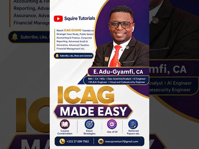ICAG || CORPORATE REPORTING (CR) || INTRO TO BASIC CONSOLIDATION + 5 KEY WORKINGS