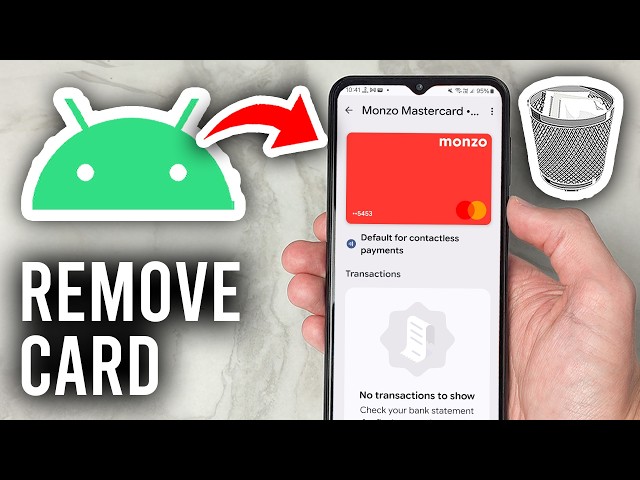 How To Remove Credit/Debit Card From Android - Tutorial