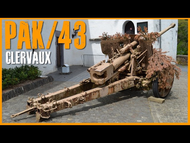 8.8 cm Pak 43/41 - Walkaround - Clervaux.