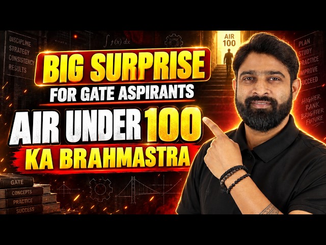 GATE 2027 Aspirants: The BIG Secret to Getting an AIR Under 100! 😱