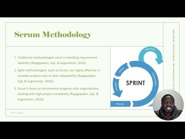 Software Development Methodology Effectiveness