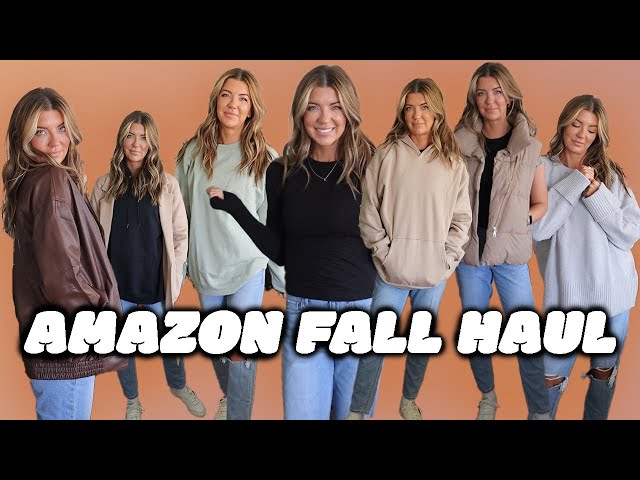 Amazon Fall Clothing Haul 2024: Cozy Sweatshirts, Jackets & Fall Basics