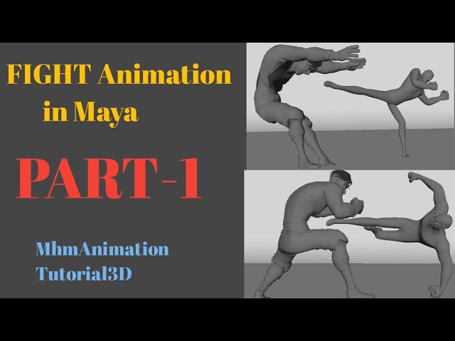 Fight animation in maya Part 1