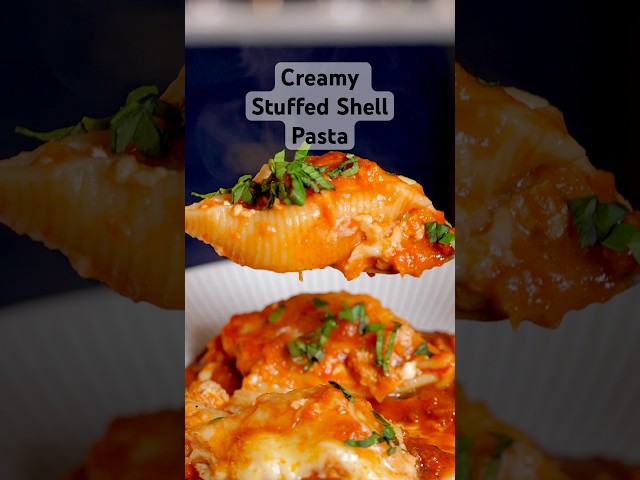 Cottage Cheese Stuffed Shells