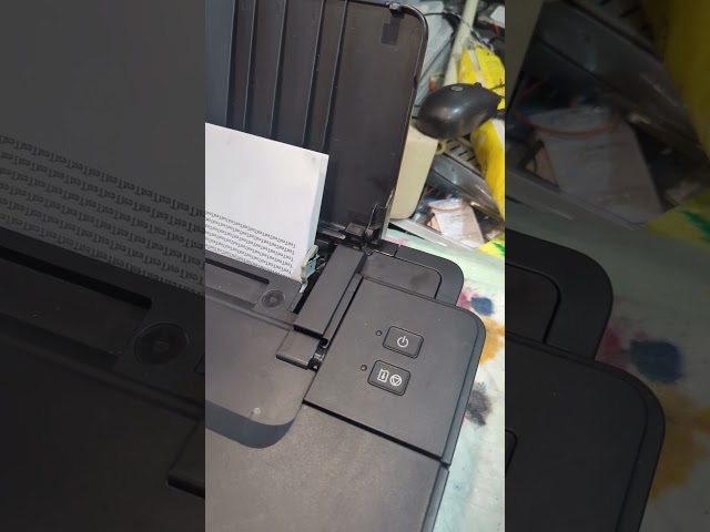 How to print a Test Page on a Canon G-Series Printer. Nozzle check