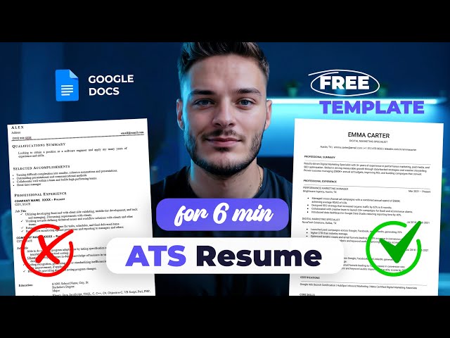 How to create ATS Resume in Google Docs (Step-by-Step + Free Template)