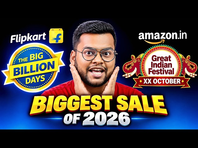 Flipkart Big Billion Days Sale 🔥🔥 Amazon Great Indian Sale Final Date | iPhone 17 Big Billion Days