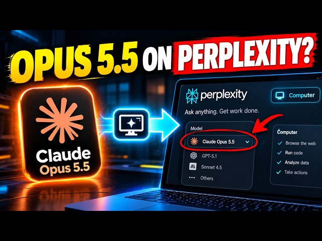 How to use Claude Opus 5.5 on Perplexity computer 2026