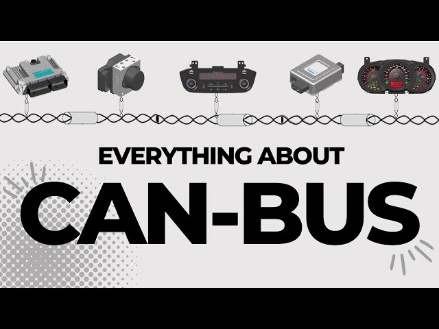 CAN-BUS Explained | Everything You Need to Know About CAN-BUS | CAN-Bus Diagnostics & How It Works