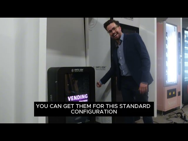 VMFS USA Wall-mount, Counter Top, Compact Vending Machine