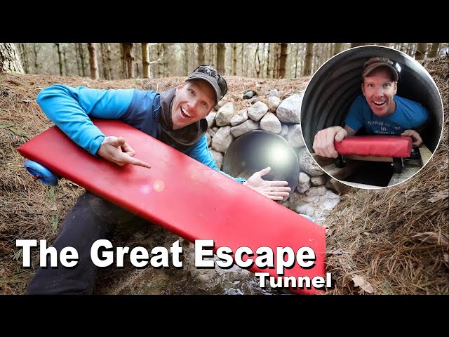Shoot Right Out of the Hole! - TURBO CHARGING the Emergency SPIDER HOLE EXIT!