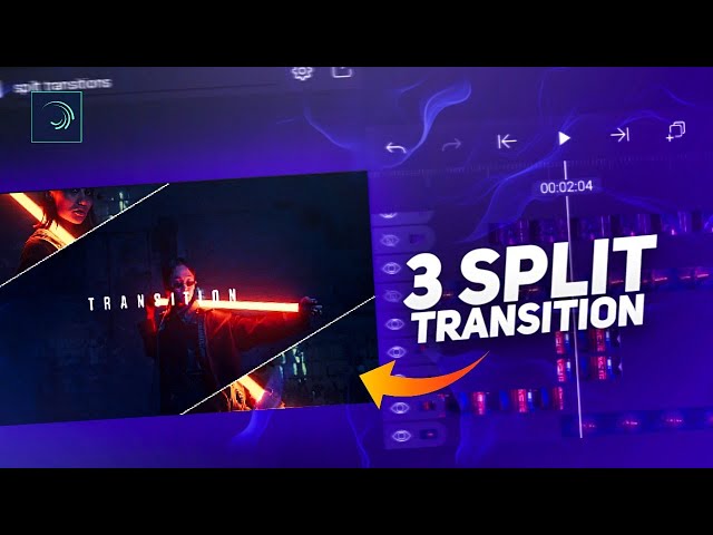 3 Split Transition Techniques In Alight Motion | Alight Motion Tutorial