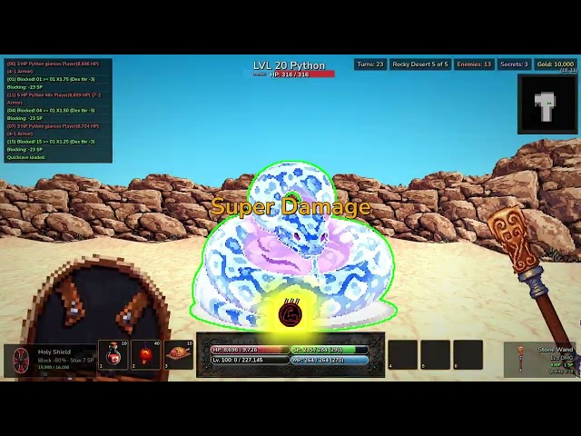 Crawler 3D - Python Overkill