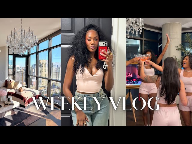 CUTTING OFF FAKE FRIENDS, FINDING MY BALANCE, LEAVING NATURAL HAIR CONTENT, MOM IN TOWN |WEEKLY VLOG