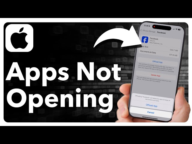 How To Fix Apps Not Opening On iPhone