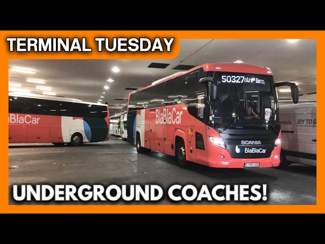 Inside Paris' Underground Coach Station! 🇫🇷🚌 | Terminal Tuesday