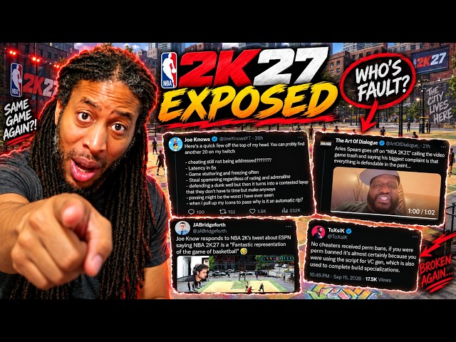NBA 2K27 Is Getting EXPOSED… Joe Knows & Aries Spears Have HAD ENOUGH! 😭