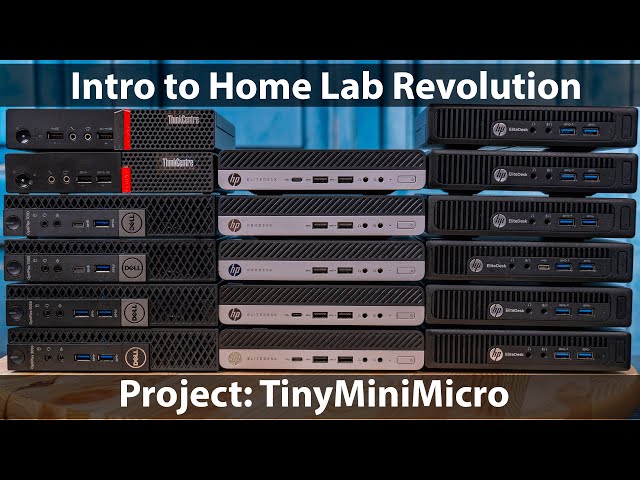 STH Project TinyMiniMicro Home Lab Revolution Introduction