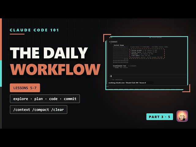 Claude Code: Explore, Plan, Code, Commit Plus Context and Code Review
