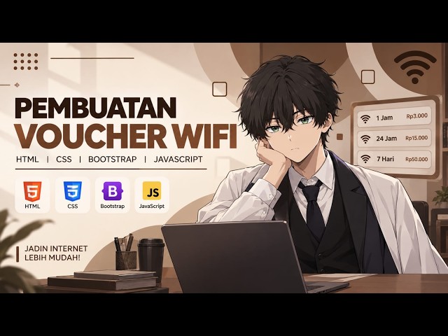 HouWiFi – Modern WiFi Voucher Website | Web | Muhammad Fadhil A | XI TKJ 1