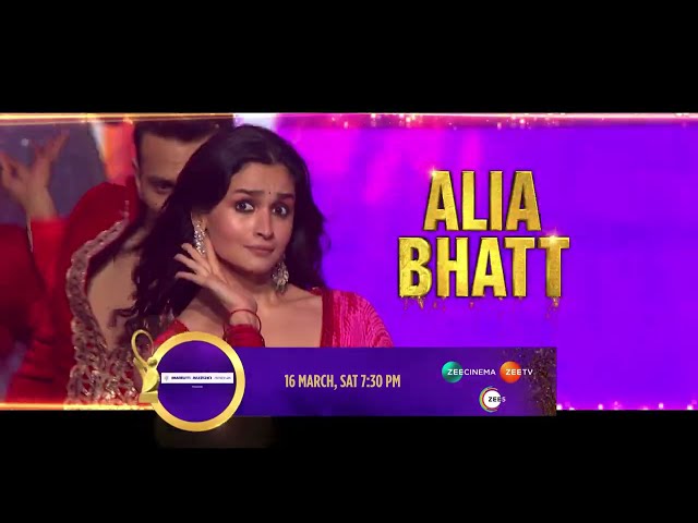 Alia Bhatt | Zee Cine Awards 2024 | Sat, 16th March 7.30 PM | Zee Cinema & Zee TV