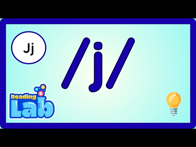 j, /j/ | Letter, Consonant | Grades K-3 | eSpark Instructional Video
