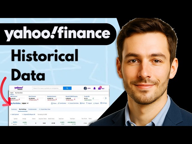 How To Download Historical Data From Yahoo Finance