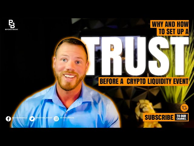 Why and How to Set Up an LLC or Trust Prior to a Crypto Liquidity Event 🚀 #XRP #BTC