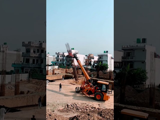 #column #settings #crane #constructionsite