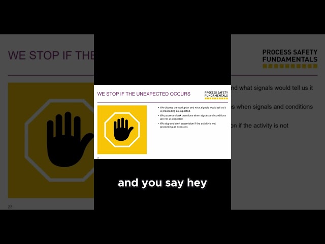 Stop the Unexpected! How to React When Things Go Wrong on Site!