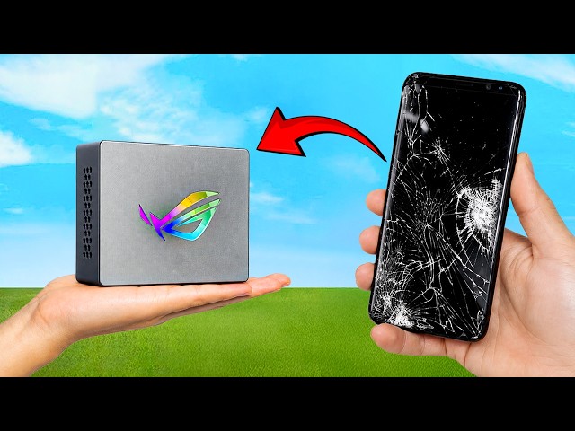 I Turned This Broken Phone into a Mini PC!