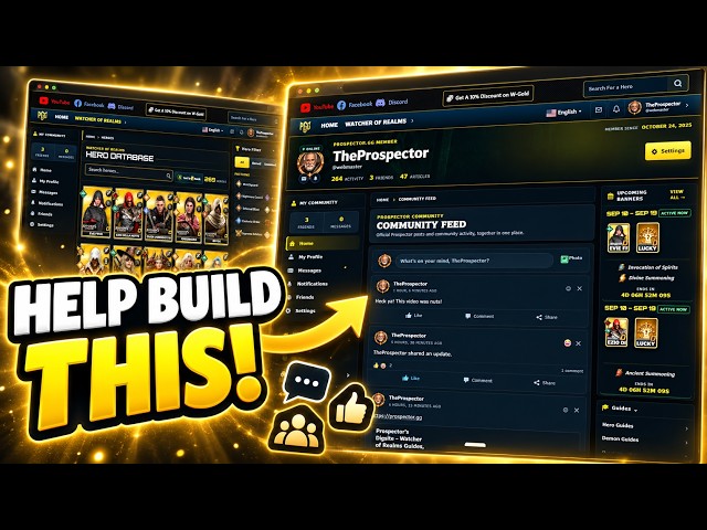 Prospector.GG Is Becoming Something MUCH Bigger… | Watcher of Realms